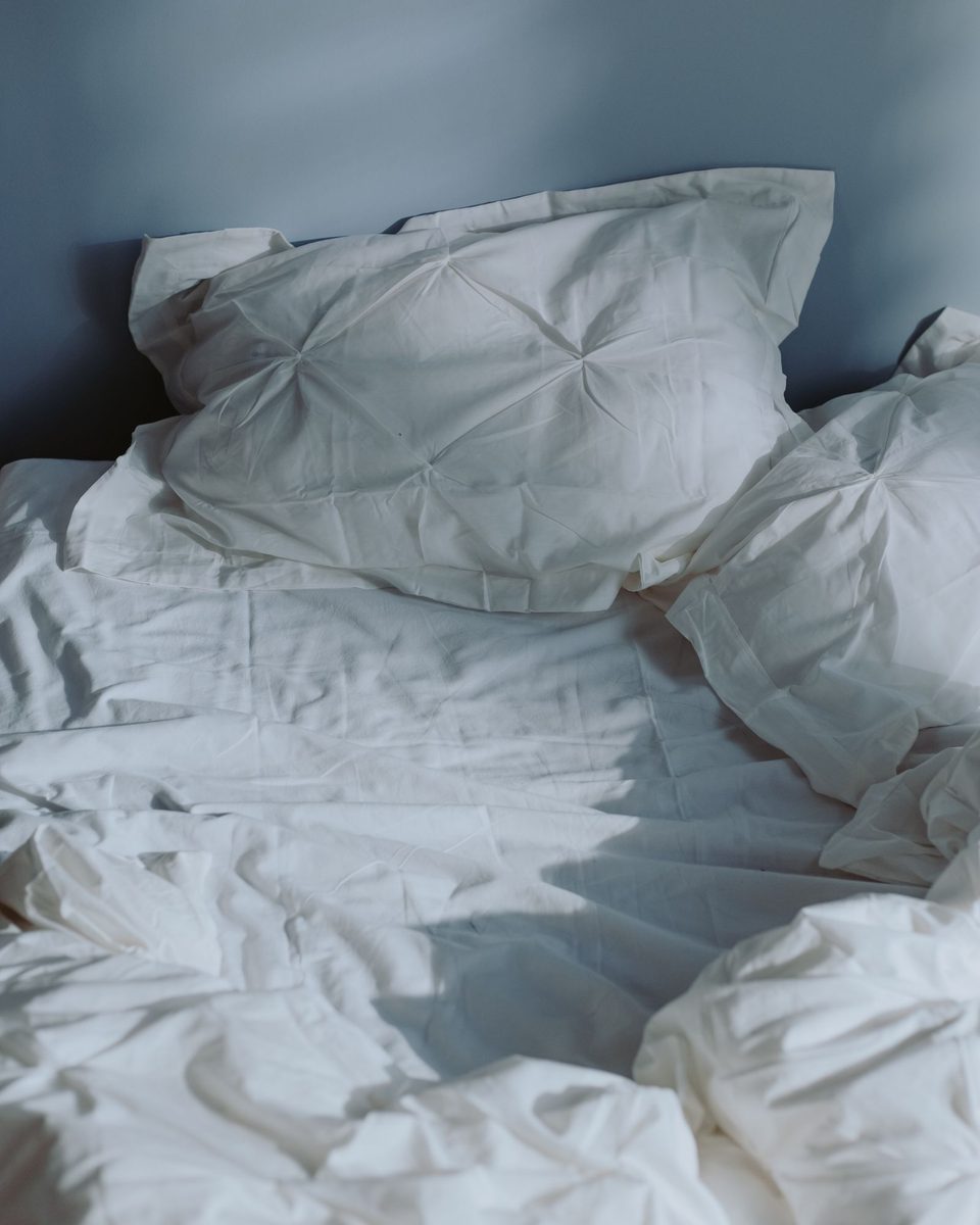 Percale Fitted Sheet, White view 3