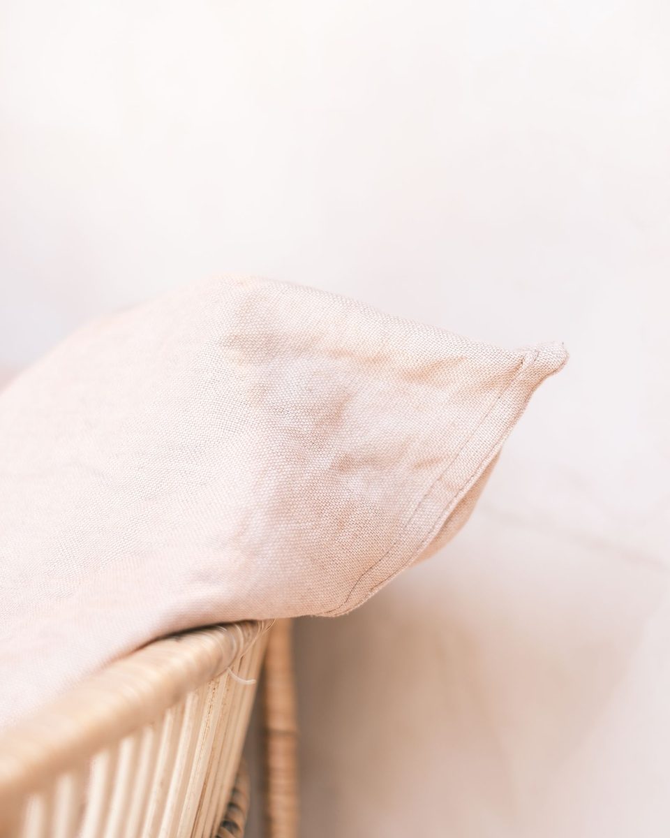 Linen Pillowcases, Pair, Oat